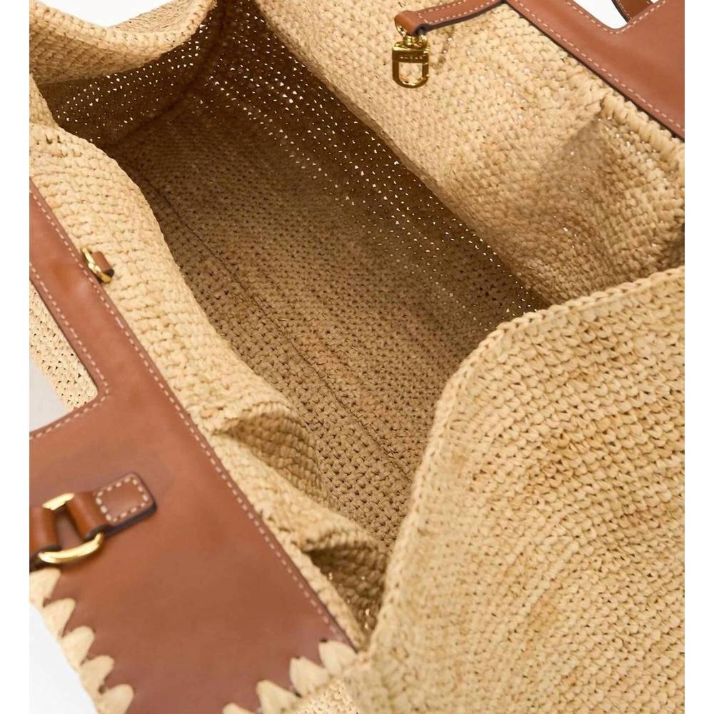 NEW STAUD women's rue tote bag in natural/ tan - Picture 5 of 8